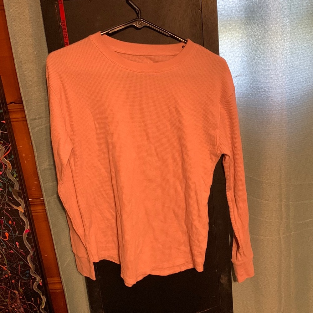 Pink long sleeve shirt Time and Tru